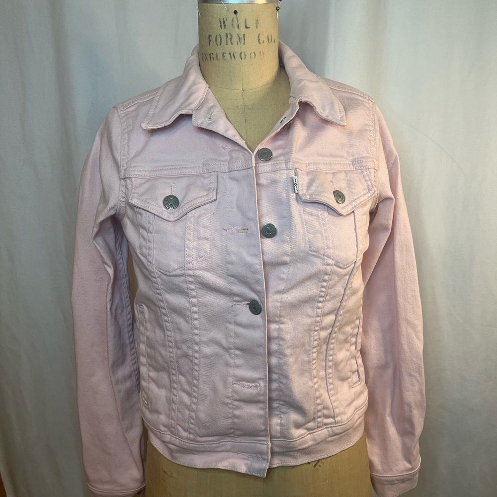 Levi’s Denim Jean Jacket Pink